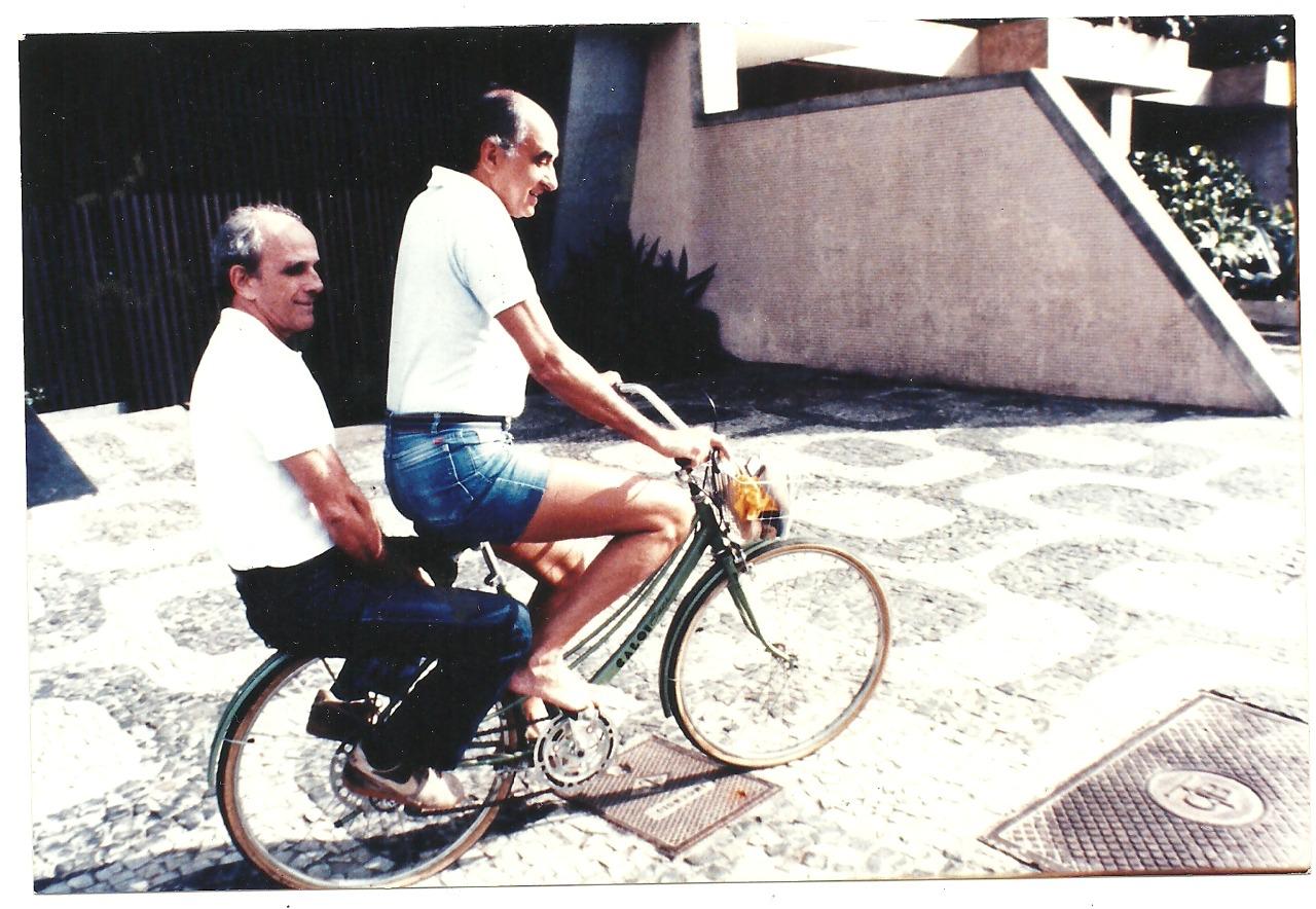 Com Rubem Fonseca.